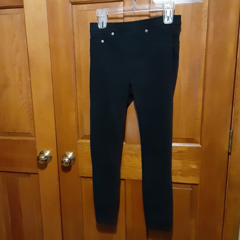SPANX Black Pull-on Jeans